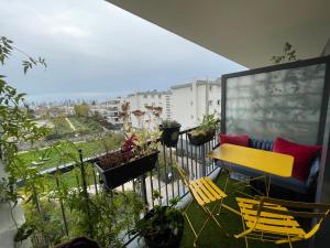 Appartements Superbe appart avec vue panoramique sur La Defense : photos des chambres