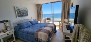 Maitencillo, depto con vista al mar y acceso playa