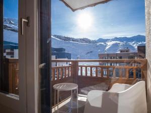 Val Thorens - Appt 6 pers rénové, 2 chambres, WiFi, loc. à skis, proche pistes - FR-1-637-28
