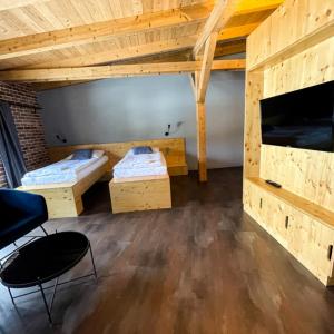 Double or Twin Room with Extra Bed room in Pivovar Kocour