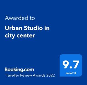 Urban Studio in city center