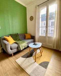 Appartements Cosy-Colbert, proche Quais, Plage & Gare, Calme : photos des chambres