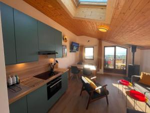 Appartements Cozy 2 bedroom apartment in ski resort, panoramic lake view : photos des chambres