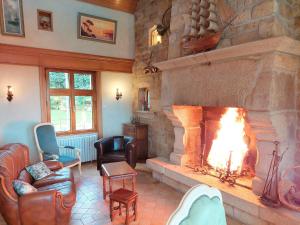 Maisons de vacances Breton granite stone house with fantastic sea views : photos des chambres