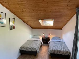 Appartements Cozy 2 bedroom apartment in ski resort, panoramic lake view : photos des chambres