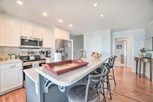 Country-Chic Home with Fire Pit, Steps to Lake!