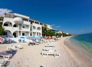 Villa Tamaris on the beach