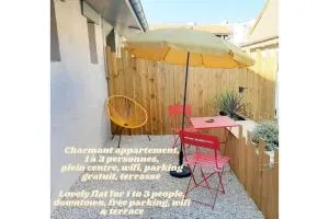 LE BILBAO, T2, centre-parking gratuit-terrasse - Barbazan-Debat