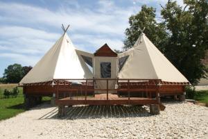 Campings La Buissonniere - Lodges & SPA : photos des chambres