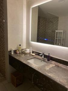 Lusail City Doha Qatar Love Bedroom with living room