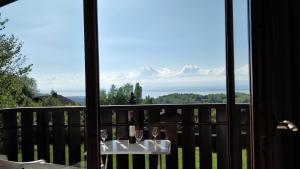 Appartements Modern 2 bedroom apartment with lake view, close to cablecar, ski slopes, restaurants and Lake Geneva : photos des chambres