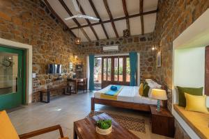 SaffronStays Lake House Marigold, Nashik - rustic cottages with private plunge pool