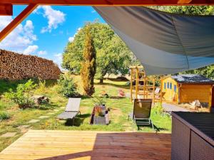 Chalets Gite le Chalet Aura & jacuzzi : photos des chambres