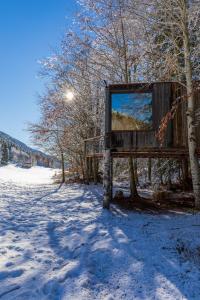 Cabane perchée La Résilience sur le plateau du Vercors