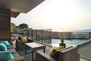 Villa ARIA et MAQUIS, Villa 4 chambres- Piscine - Plage à pied - vue mer