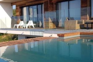 Villas Villa Aria piscine, vue mer 200 m2 : photos des chambres