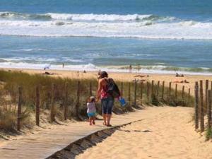 Villa pour 6 à Soustons Plage avec parking privé - FR-1-379-116