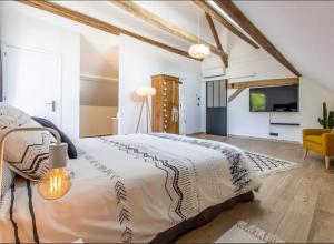 Maisons de vacances La bergerie et Les Bles Dores : photos des chambres