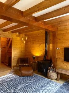 Preciosa cabaña con vistas a la montaña