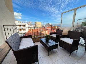 Appartements Nice Renting - CURIE - Luxury Suite Terrace Sea View Princely Palace - Odeon Tower - AC - fully equipped : Appartement 1 Chambre