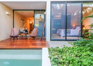 Departamento 2 recamaras con alberca privada a 10 minutos de la playa