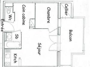 Appartements LUCHON Appart 2 pieces 4 pers avec balcon et parking, pres centre-ville et thermes - FR-1-313-127 : Appartement (4 Adultes)