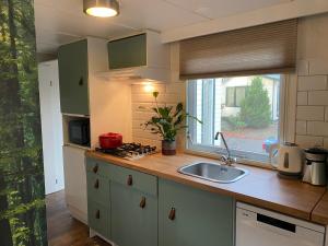 Sfeervol Boschalet 5 persoons met Sauna