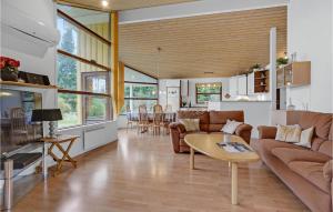 Awesome Home In Hals With Kitchen