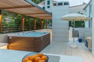 Ferienwohnung in Brela mit Meerblick, Terrasse, Klimaanlage, W-LAN 201-10