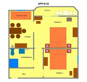 Apartment in Dramalj with sea view, balcony, air conditioning, WiFi 4623-12 