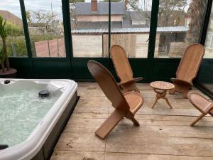 Maison confortable pour 10 personnes avec jacuzzi