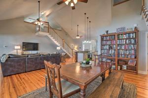 Lakefront Retreat with Game Room and Private Dock!