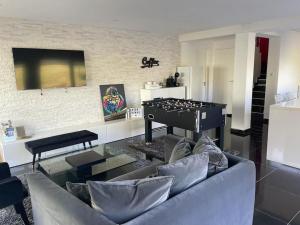 Maison détente équipée d un grand sauna