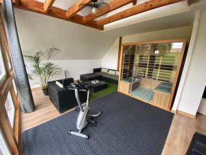 Maison détente équipée d un grand sauna