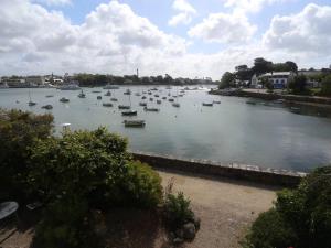 Combrit Sainte-Marine: T2 duplex rénové avec jardin privé et vue sur port - FR-1-481-91