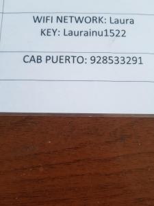 laurainu check in de 15 a 22 horas