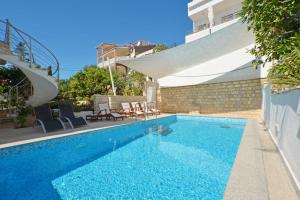 Apartment in Seget Vranjica with sea view, balcony, air conditioning, WiFi 91-3