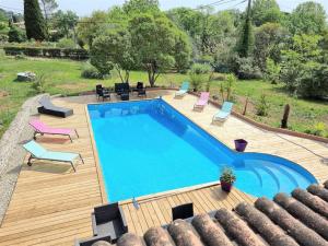 Villas VILLA avec piscine - 4 chambres - parking - calme : photos des chambres