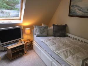 romantisches Ferienhaus Boddenblick mit Sauna