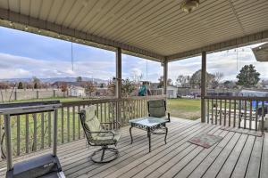 Riverton Home with Gas Grill and Private Deck!