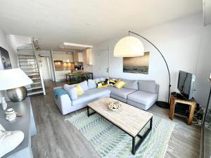 Appartements EXCEPTIONNEL ! T3 Duplex – Vue mer 180° sur le port de Lomener : photos des chambres