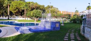 Denia Beach Apartment Jardín privado y piscina