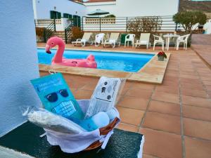 Villa in La Oliva with Volcano View Pool