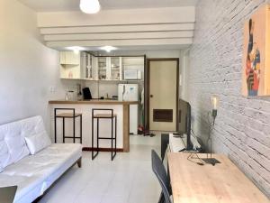 Flat vista mar com estacionamento incluído