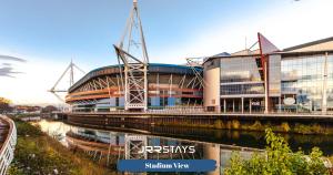 Cardiff Stylish 2 Bedroom Sleeps 6 Wi-Fi - JRR Stays