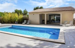 Maisons de vacances Nice Home In Caunes Minervois With 3 Bedrooms, Wifi And Outdoor Swimming Pool : photos des chambres