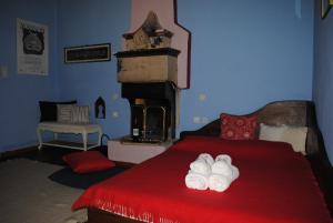 Double Room with Fireplace room in Orestis House