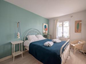 Maisons de vacances Jolie maison familiale a Saint Clement des Baleines : photos des chambres