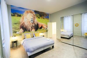 Appartements La Jungle, T5 hypercentre chic et cosy, wifi, netflix par SOVALFI : photos des chambres