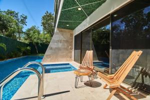 Lujoso departamento con acceso privado a la piscina